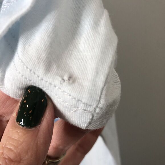 Disney NWT Women's Mickey and Friends Light Blue Short Sleeve T-Shirt Size 2X - Picture 6 of 6